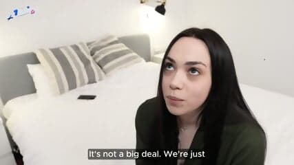 Hot Teen Nymph Got Tough Fucky-fucky From BF For Going Out