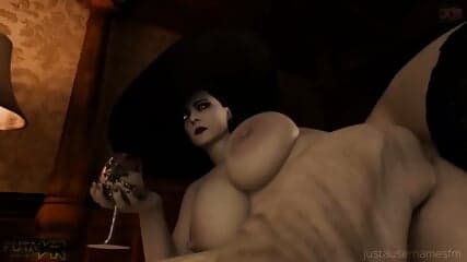 Claire Redfield Takes On Lady Dimitrescu