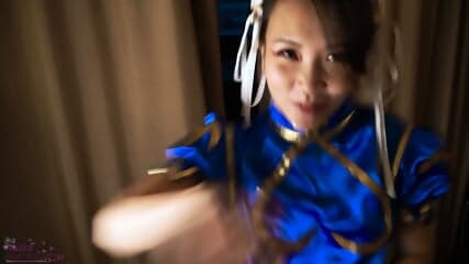 Chun Li Loves Big WHite Cock